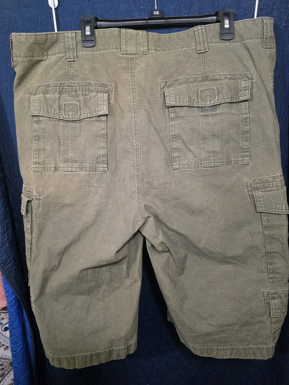 Roundtree & Yorke Olive Green Cargo Shorts